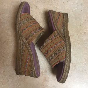 Art Effects Espadrille Wedges Size 10